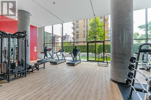 1313 - 185 Roehampton Avenue, Toronto C10, ON - Indoor Photo Showing Gym Room