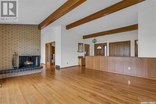 1904 Pembina Avenue, Saskatoon, SK - Indoor Photo Showing Other Room With Fireplace