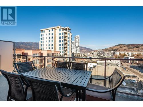 1350 St Paul Street Unit# 604, Kelowna, BC - Outdoor With Balcony