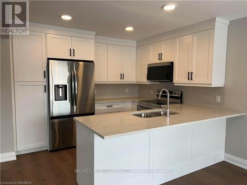 549 Queen Street N, Arran-Elderslie (Arran Elderslie), ON - Indoor Photo Showing Kitchen With Double Sink