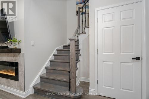 6 Flatfield Way, Brampton, ON - Indoor Photo Showing Other Room With Fireplace