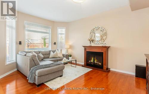 3826 Thomas Street, Mississauga, ON - Indoor Photo Showing Living Room With Fireplace