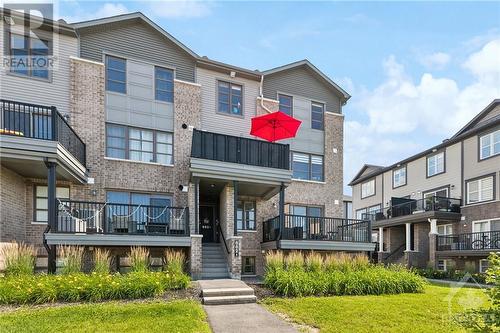 882 Decoeur Drive Unit#B, Ottawa, ON - Outdoor With Balcony With Facade