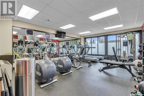 960 424 Spadina Crescent E, Saskatoon, SK - Indoor Photo Showing Gym Room