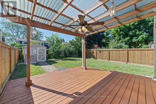 2814 Andorra Circle, Mississauga, ON - Outdoor With Deck Patio Veranda