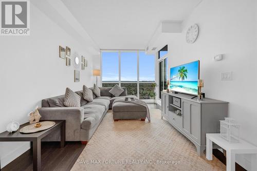 2010 - 3985 Grand Park Drive, Mississauga, ON - Indoor Photo Showing Living Room