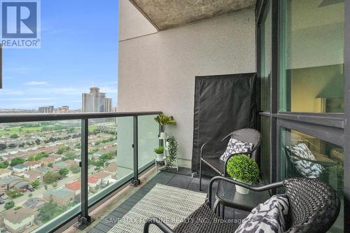 2010 - 3985 Grand Park Drive, Mississauga, ON - Outdoor With Balcony With Exterior