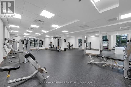 2010 - 3985 Grand Park Drive, Mississauga, ON - Indoor Photo Showing Gym Room