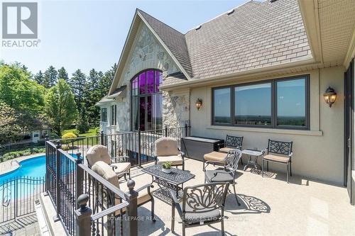 5652 Steeles Avenue W, Milton (Nelson), ON - Outdoor With In Ground Pool With Deck Patio Veranda