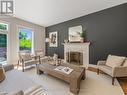 37 Elmview Drive, Toronto (Birchcliffe-Cliffside), ON  - Indoor Photo Showing Living Room With Fireplace 