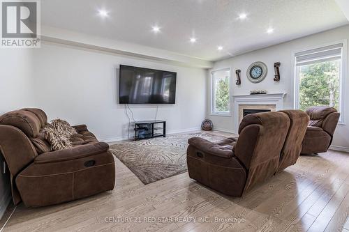 194 Mcgahey Street, New Tecumseth (Tottenham), ON - Indoor Photo Showing Living Room With Fireplace