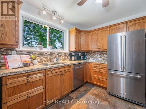 36 Tristan Crescent, Toronto, ON - Indoor Photo Showing Kitchen With Double Sink