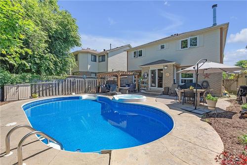 6164 Osprey Boulevard, Mississauga, ON - Outdoor With In Ground Pool With Deck Patio Veranda With Backyard With Exterior