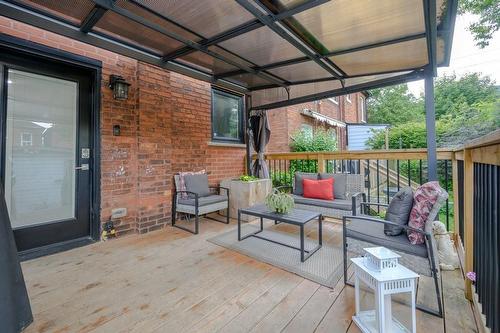 226 Balsam Avenue S, Hamilton, ON - Outdoor With Deck Patio Veranda With Exterior