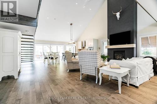 92 Nelson Street, Barrie (Codrington), ON - Indoor Photo Showing Other Room With Fireplace