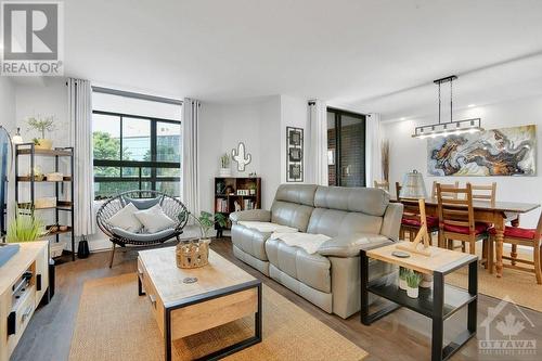 50 Emmerson Avenue Unit#201, Ottawa, ON - Indoor Photo Showing Living Room