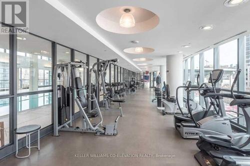2412 - 215 Fort York Boulevard, Toronto C01, ON - Indoor Photo Showing Gym Room