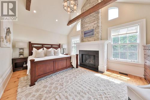 1234 Old River Road, Mississauga, ON - Indoor With Fireplace