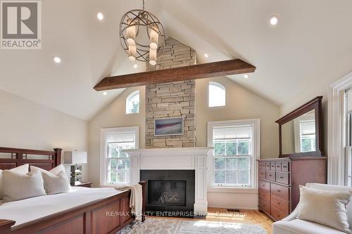 1234 Old River Road, Mississauga, ON - Indoor With Fireplace