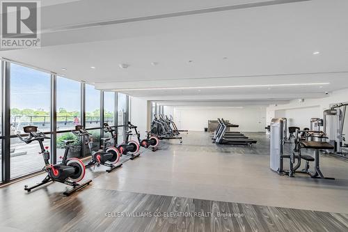 404S - 10 Gibbs Road, Toronto, ON - Indoor Photo Showing Gym Room