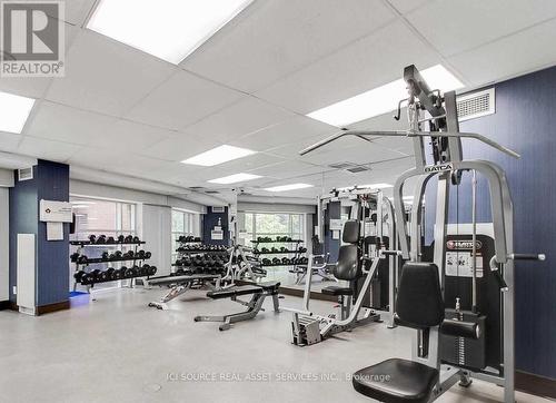 2710 - 33 Sheppard Avenue E, Toronto (Willowdale East), ON - Indoor Photo Showing Gym Room