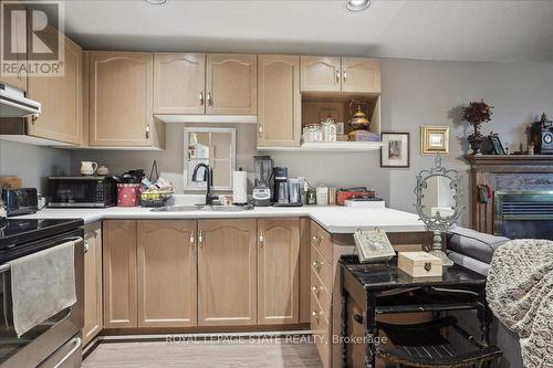 126 Gurnett Drive, Hamilton, ON - Indoor Photo Showing Kitchen With Double Sink