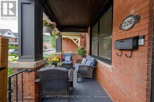 226 Balsam Avenue S, Hamilton, ON - Outdoor With Deck Patio Veranda With Exterior