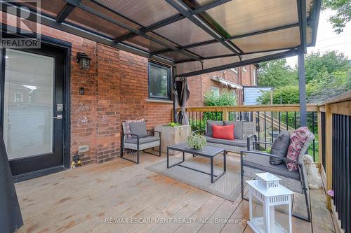 226 Balsam Avenue S, Hamilton, ON - Outdoor With Deck Patio Veranda With Exterior