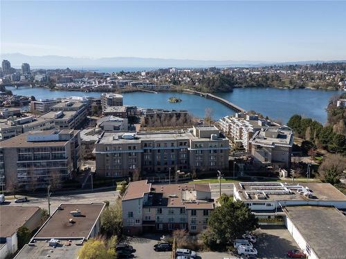 101-356 Gorge Rd East, Victoria, BC - Outdoor With Body Of Water With View