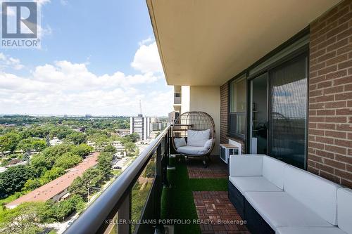 1712 - 511 The West Mall, Toronto W08, ON - Outdoor With Balcony With Exterior