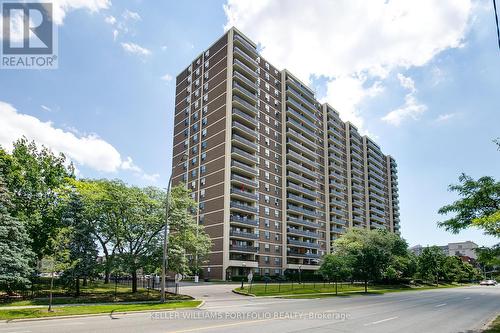 1712 - 511 The West Mall, Toronto W08, ON - Outdoor With Balcony With Facade