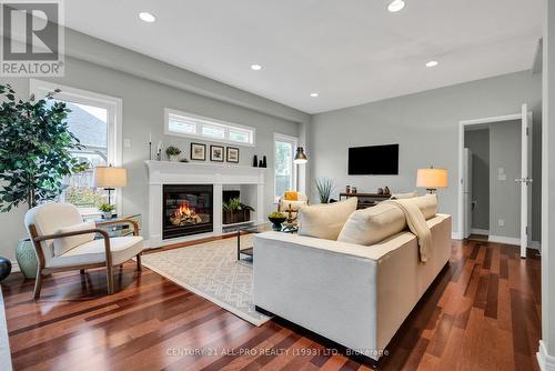 30 Doug Walton Lane, Clarington (Newcastle), ON - Indoor Photo Showing Living Room With Fireplace