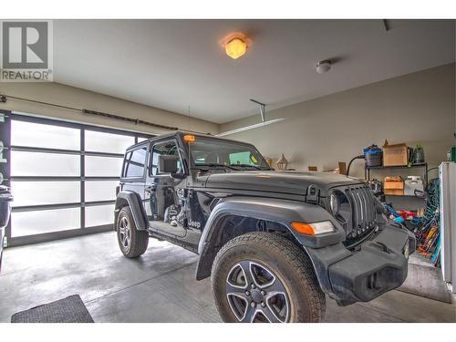 5350 Silver Star Road Unit# 25, Vernon, BC - Indoor Photo Showing Garage