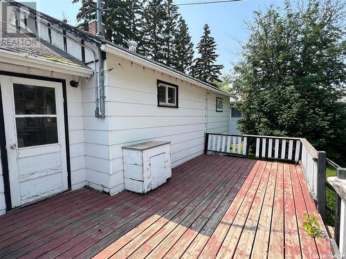 404 Macleod Avenue E, Melfort, SK - Outdoor With Deck Patio Veranda With Exterior