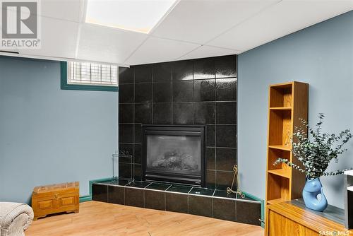 1359 Royal Street, Regina, SK - Indoor With Fireplace