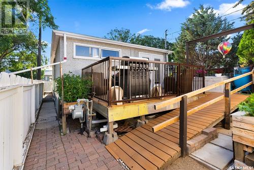 1359 Royal Street, Regina, SK - Outdoor With Deck Patio Veranda With Exterior