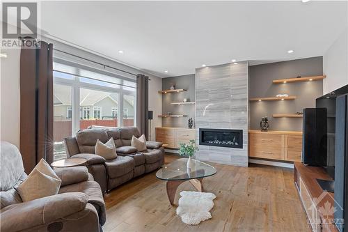 1870 Maple Grove Road, Ottawa, ON - Indoor Photo Showing Living Room With Fireplace