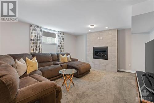 1870 Maple Grove Road, Ottawa, ON - Indoor Photo Showing Living Room With Fireplace