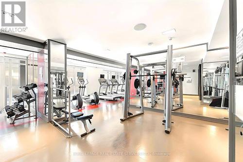 610 - 5 Hanna Avenue, Toronto (Niagara), ON - Indoor Photo Showing Gym Room