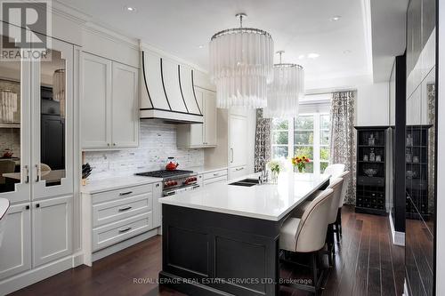 279 Rebecca Street, Oakville, ON - Indoor Photo Showing Kitchen With Double Sink With Upgraded Kitchen