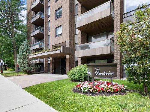 Exterior entrance - 1-B-4501 Rue Sherbrooke O., Westmount, QC - Outdoor With Balcony With Facade