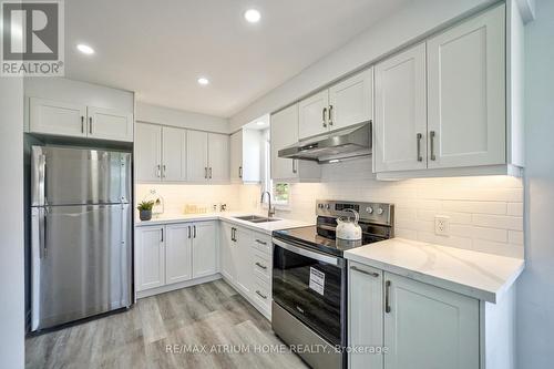 80 Massie Street, Toronto (Agincourt South-Malvern West), ON - Indoor Photo Showing Kitchen With Double Sink With Upgraded Kitchen