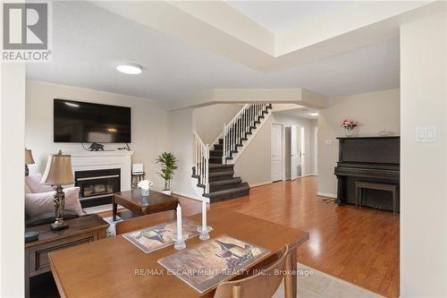 83 Rockhaven Lane, Hamilton (Waterdown), ON - Indoor Photo Showing Living Room With Fireplace