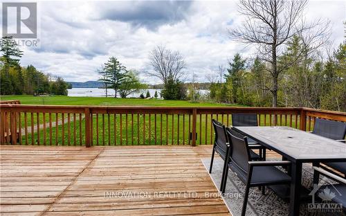 6 Bluff Point Drive, Greater Madawaska, ON - Outdoor With Deck Patio Veranda