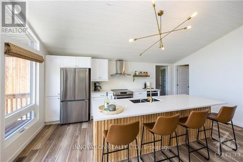 6 Bluff Point Drive, Greater Madawaska, ON - Indoor Photo Showing Kitchen With Double Sink