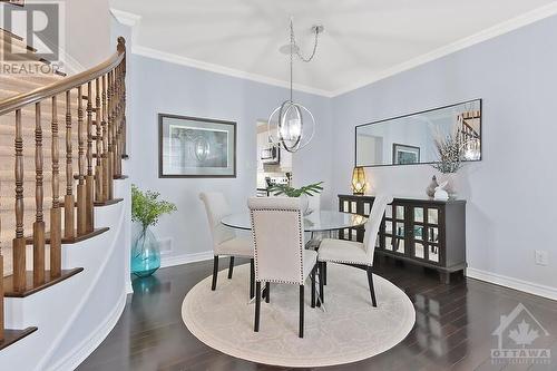 160 Whernside Terrace, Ottawa, ON - Indoor Photo Showing Dining Room