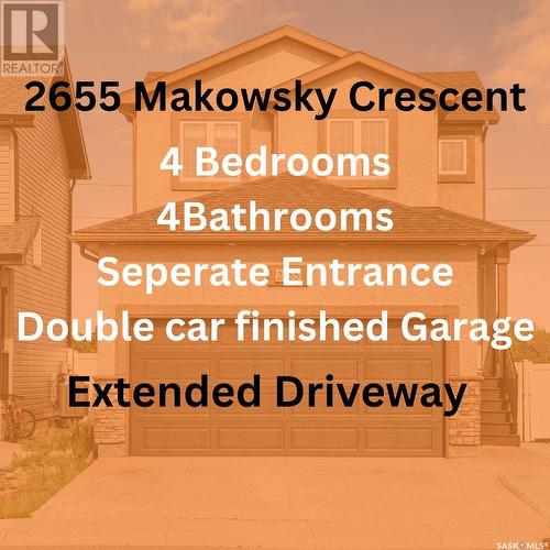 2655 Makowsky Crescent, Regina, SK - Outdoor