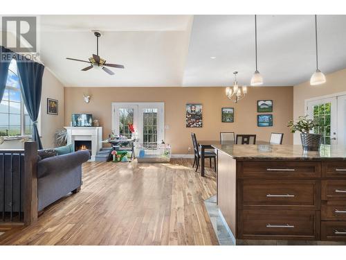 1028 Purcell Crescent, Creston, BC - Indoor Photo Showing Other Room With Fireplace