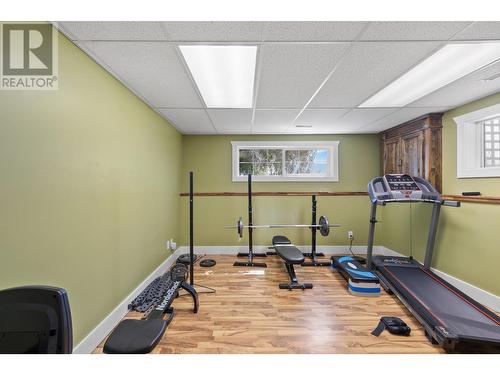 1028 Purcell Crescent, Creston, BC - Indoor Photo Showing Gym Room