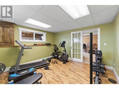 1028 Purcell Crescent, Creston, BC - Indoor Photo Showing Gym Room